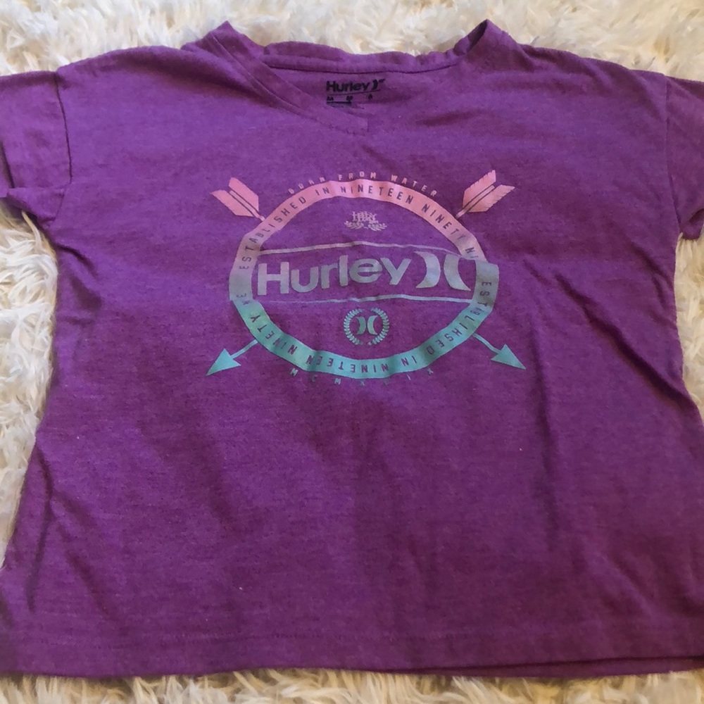 Purple Hurley Shirt